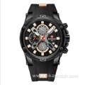 REWARD RD83016M Multifunctional Chronograph Men's Sports Watch Silicone Luminous Waterproof Calendar wristwatches Quartz Watch